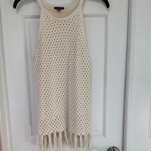 Vince Camuto Cream Knit Top